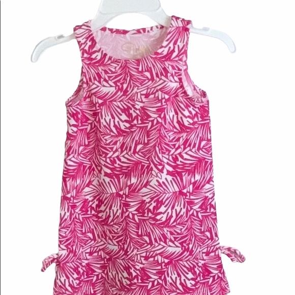 Pappagallo Girls XS Tropical Pink Sleeveless Dress - Picture 6 of 6